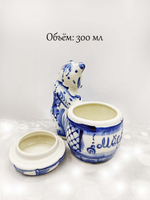 Сахарница Гжель.