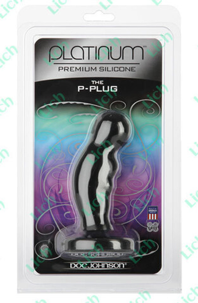 Анальный стимулятор простаты P-Plug Platinum Silicone, 11.2 см