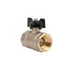 Кран шаровый ВР 3/4" бабочка с биркой LD Pride