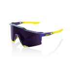 Спортивные очки с диоптриями 100% SPEEDCRAFT - Matte Metallic Digital Brights - Dark Purple Lens - OS