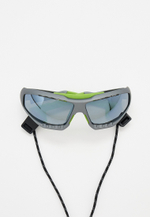 Спортивные очки LiP Surge / Matt Graphite - Green / PCPL Levanté Series Silver Smoke Lens