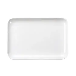 Блюдо 33,7*23,2*2,5 см прямоуг. с бортом White пластик меламин P.L. Proff Cuisine