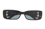 Balenciaga Eyewear Dynasty Rectangular Frame Sunglasses