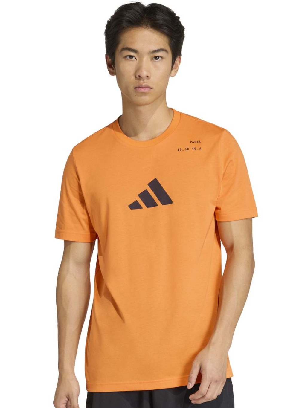 Мужская теннисная футболка Adidas Padel Cat Graphic - orange