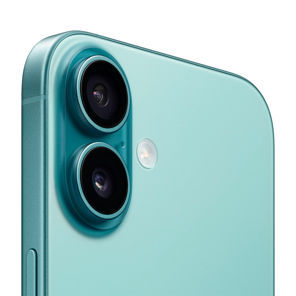 Смартфон Apple iPhone 16 128GB, eSIM, Teal (Зеленый)