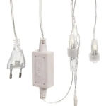 Гирлянда для улицы СЕТКА «Мерцание» ш2,0* в1,5 м 192 ламп LED, прозр.пров,1 реж.,IP-54, Белый, синее мерцание (возможность соединения)