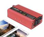Инвертор 12V-220V 1500W красный  Lvyuan