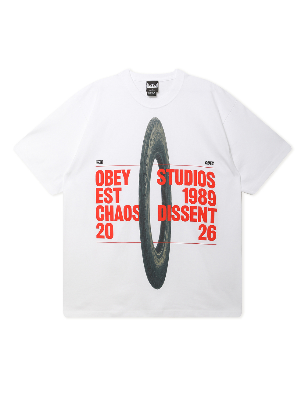 Футболка Кор. Рукав Obey Studios Chaos Dissent