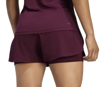 Женские Шорты теннисные Adidas Climacool 2in1 Match - maroon