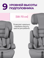 Автокресло детское CS-003 YB702A 2026 Серый/Grey YB702A