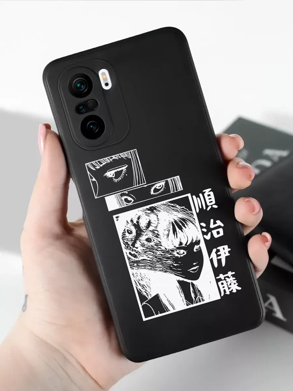 Чехол на Xiaomi Poco F3, С Принтом Рисунком Поко Ф3