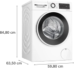 Стирально-сушильная машина Bosch WNG2540LSN