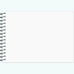 Блокнот-скетчбук SKETCHBOOK MINI формат А6 60 листов на металлическом гребне