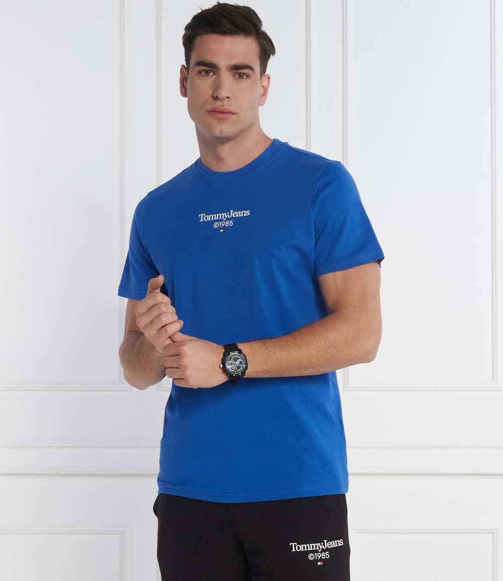 Футболка ENTRY TEE EXT Tommy Jeans - темно-голубой(DM0DM18569)