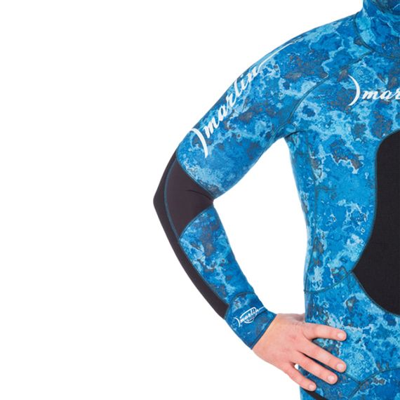 Гидрокостюм Marlin Camoskin Pro Ocean Blue 3 мм