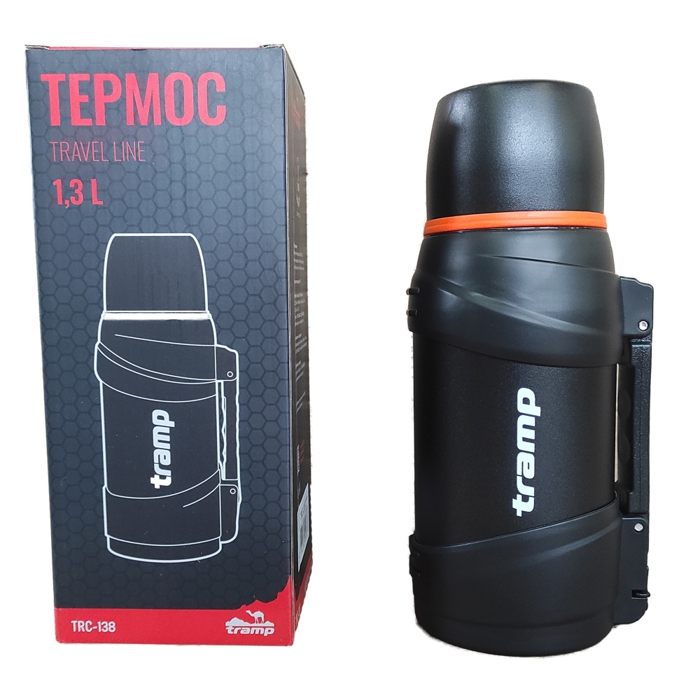 Tramp Термос Travel 1.3 л, TRC-138, чёрный