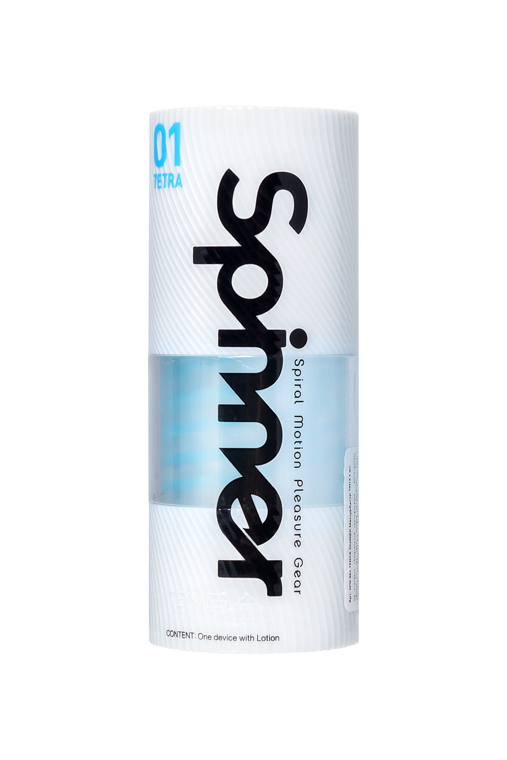 Мастурбатор Tenga Spinner Tetra голубой