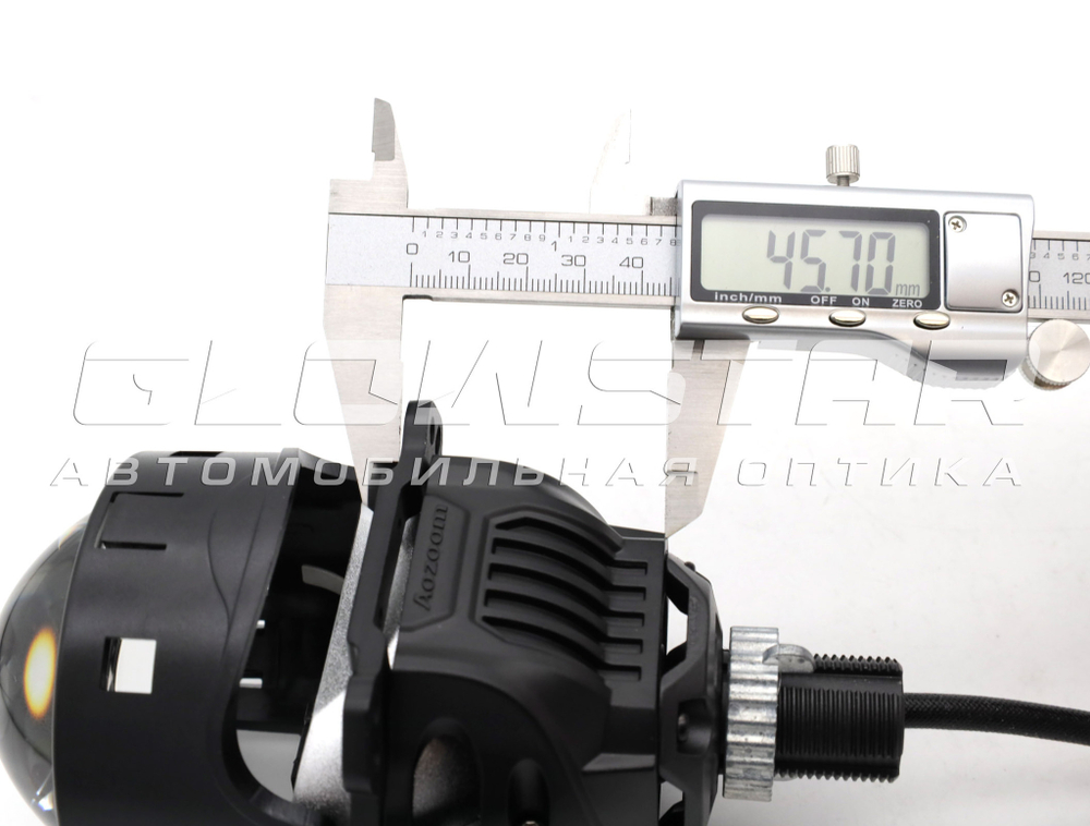 Билед модули Aozoom K10 3.0 дюйма, 2 чипа, 5500K, 12V, 58W/66W, крепление 3R и съемное гаечное (комплект, 2шт)