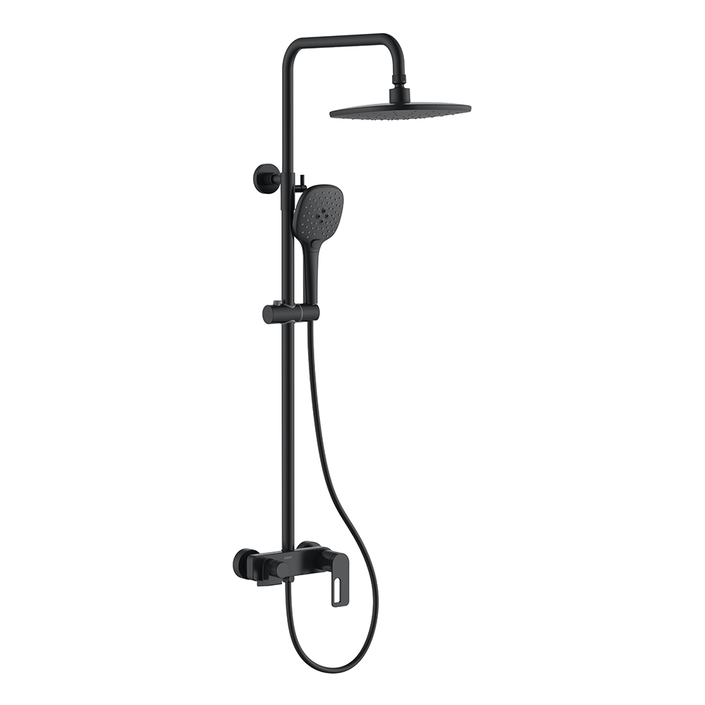Душевая стойка Black & White GL-9102-MB