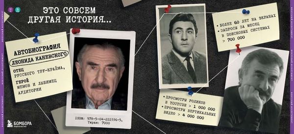 📚 Леонид Каневский расскажет всё: Выход долгожданной автобиографии ожидается в марте 📚 Леонид Каневский расскажет всё: Выход долгожданной автобиографии ожидается в марте