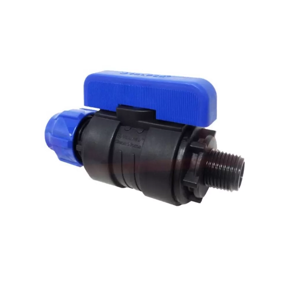 ПНД Кран шаровый ф 25 х 3/4"Н