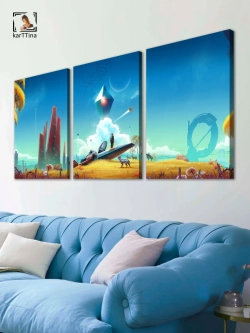 Картина No Man's Sky, модульная на стену