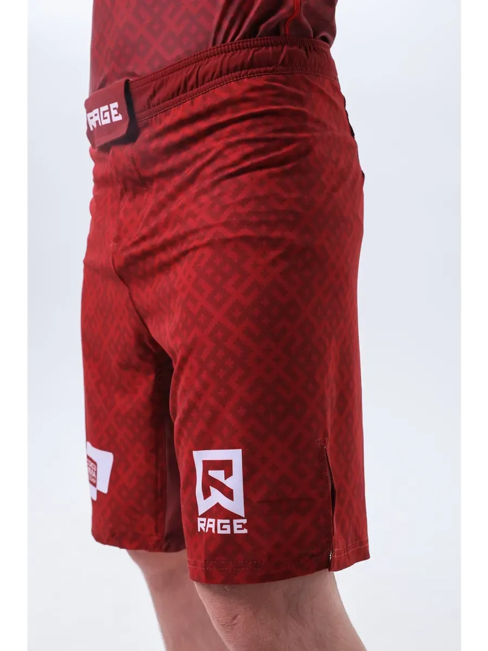 Шорты Rage MMA Union красный