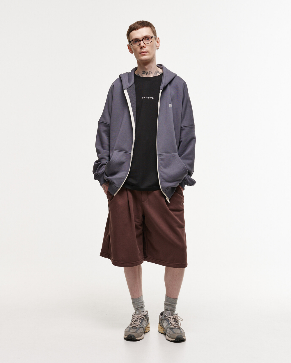 Zip-Up Hoodie LOGO Castlerock