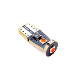 Светодиодные автомобильные LED лампы TaKiMi 3SMD T10 (W5W),Красный,Не полярная,12V