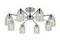 Люстра потолочная Rilon 07575/8 CHROME, 8×40 Вт, хромированная