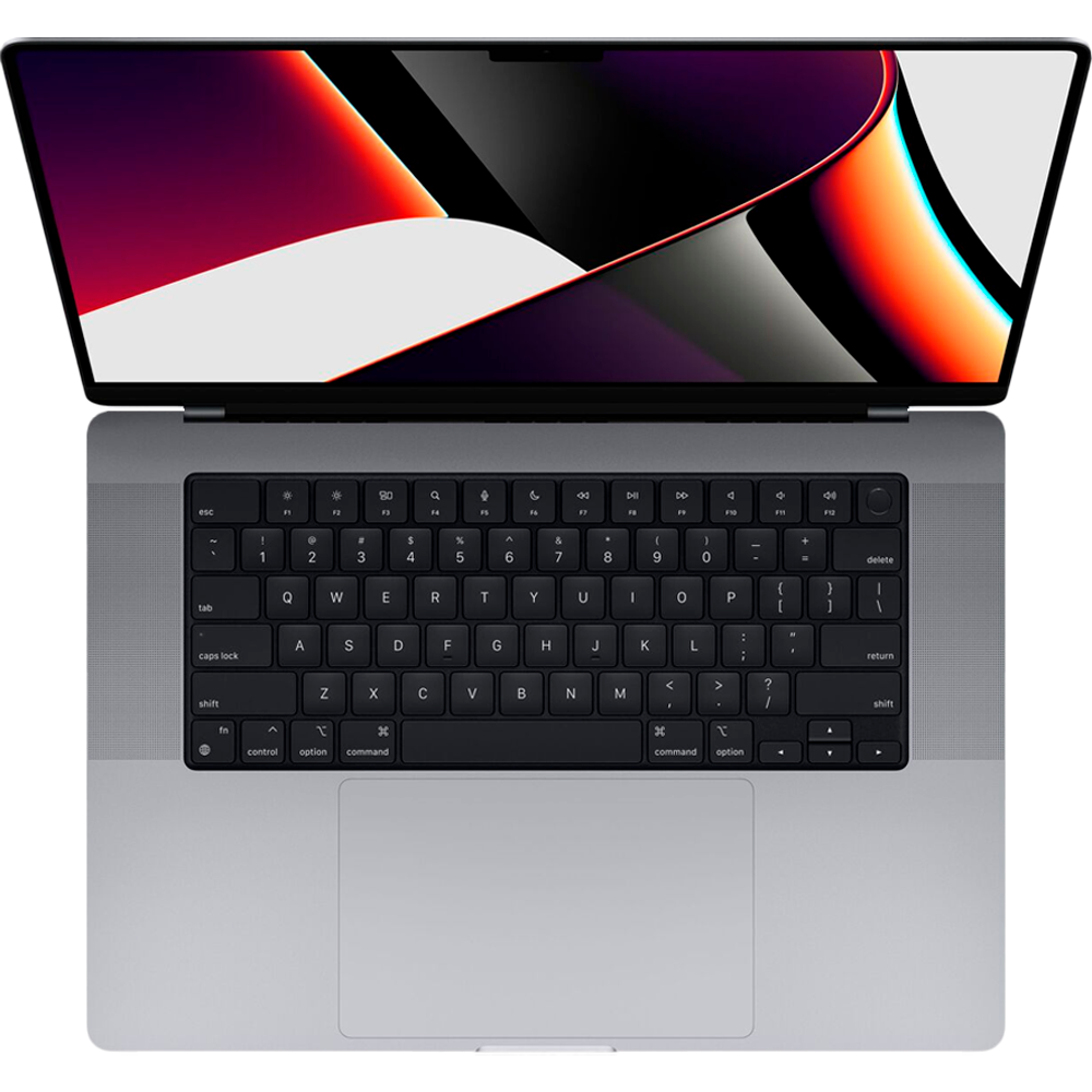 Ноутбук Apple MacBook Pro 16 (M1 Pro 10С/16C) 16/1TB, Space Gray (Серый космос) MK193