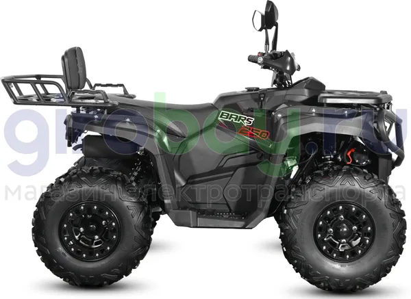 Бензиновый квадроцикл WHITE SIBERIA BARS 250 CC - Чёрный фото №4