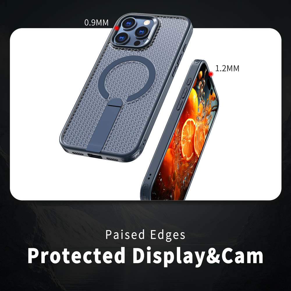 Прозрачный чехол Mesh Pro Magnetic Case для iPhone 16 Pro Max