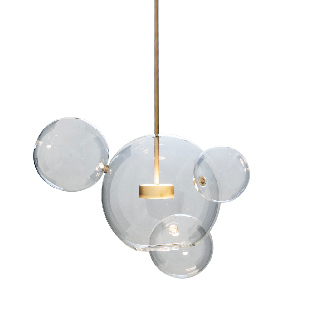 Pendant design lamp   Bolle by Giopato & Coombes (4 ball)