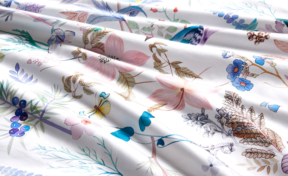 Постельное белье семейное Luxe Dream Birds C1007F