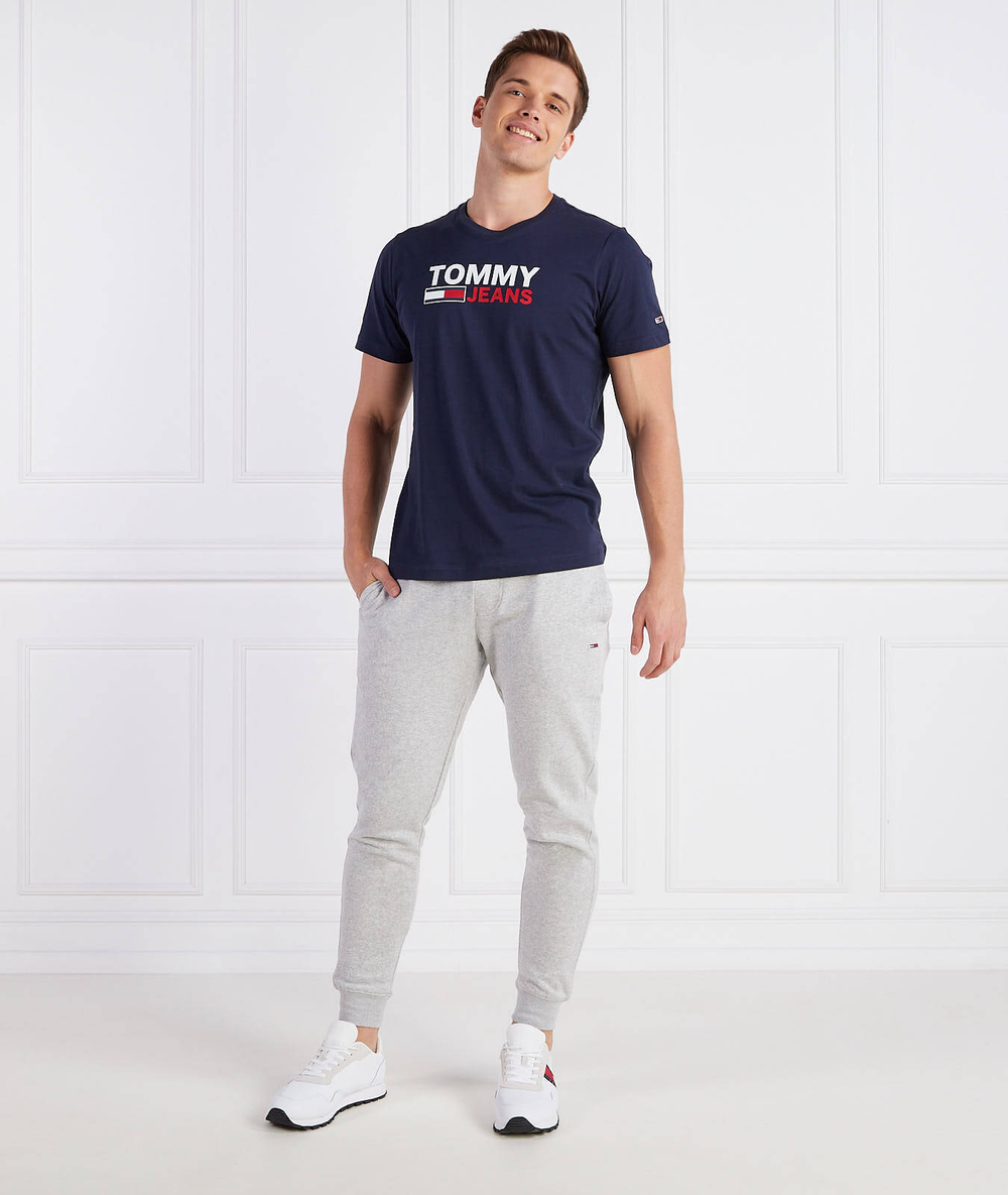 Спортивные штаны TJM SLIM FLEECE SWEA Tommy Jeans - серый(DM0DM15380)
