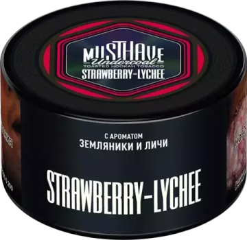 Табак для кальяна Must Have Undercoal 25г Strawberry Lychee (Земляника Личи)