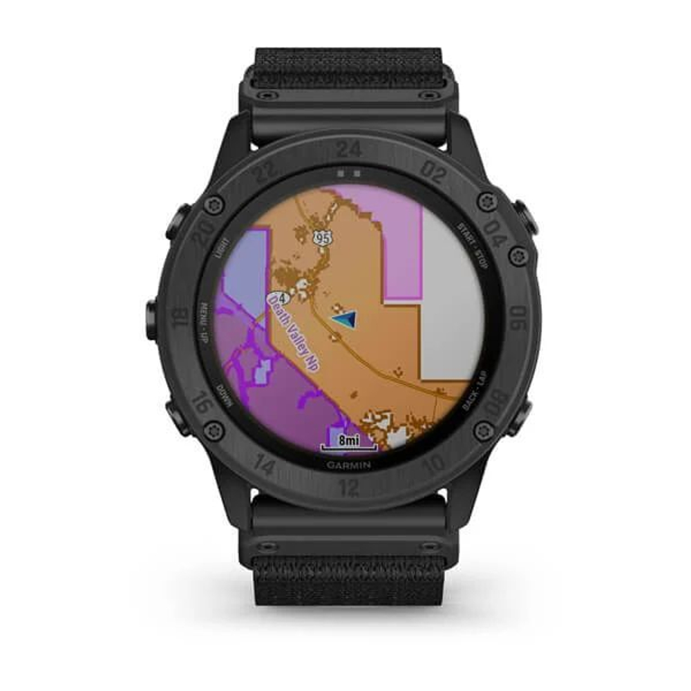 Смарт-часы GARMIN  TACTIX DELTA Solar черный DLC с нейлоновым ремешком, 010-02357-11