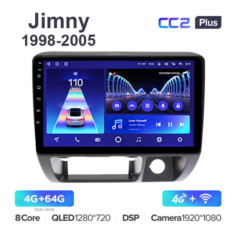 Teyes CC2 Plus 9"для Suzuki Jimny 1998-2005