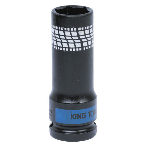 KING TONY (441522M) Головка торцевая ударная глубокая тонкостенная 1/2", 22 мм