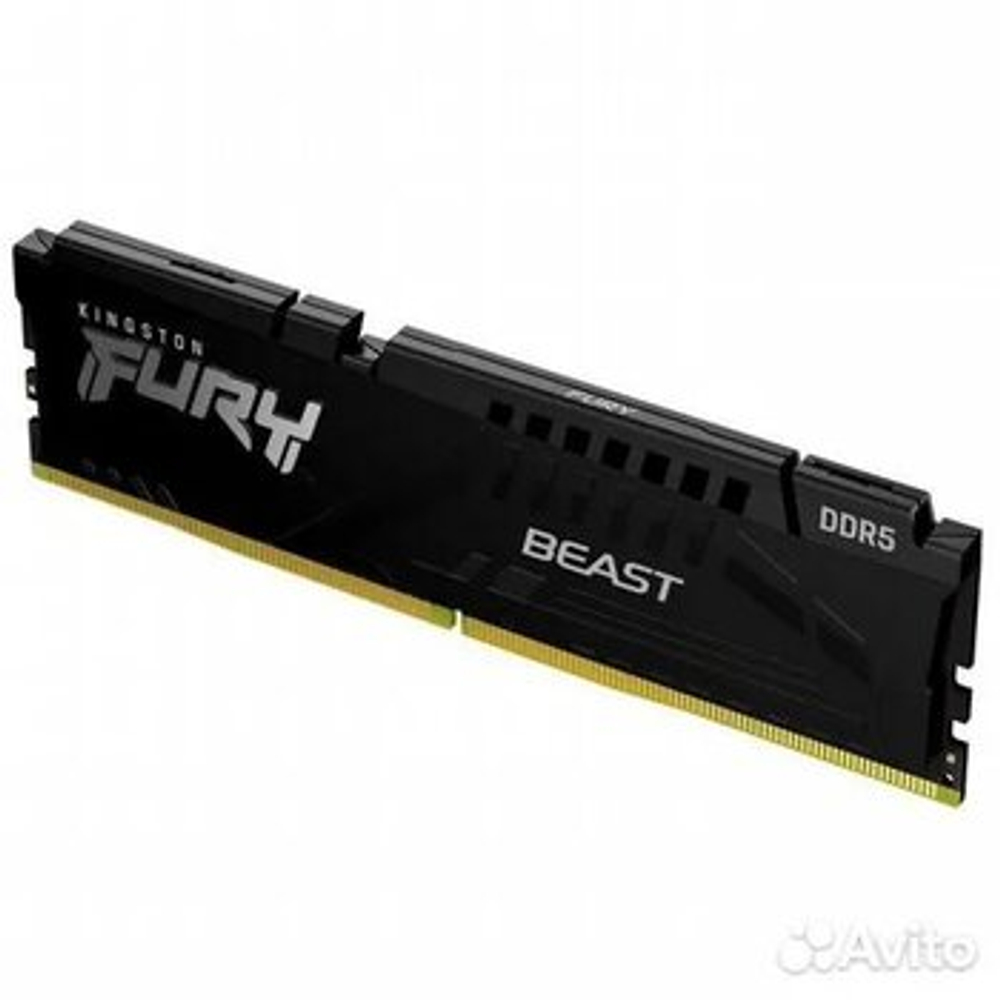 Оперативная память KINGSTON FURY Beast DDR5 32GB 5600MHz CL40 UDIMM KF556C40BB-32