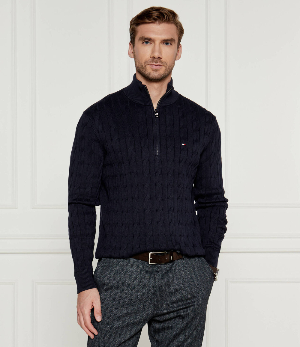 Свитер Tommy Hilfiger - темно-синий(MW0MW36532)