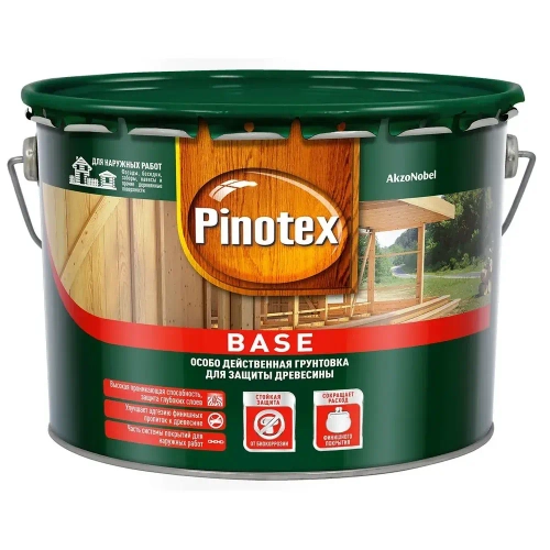 Грунт для защиты древесины Pinotex Base