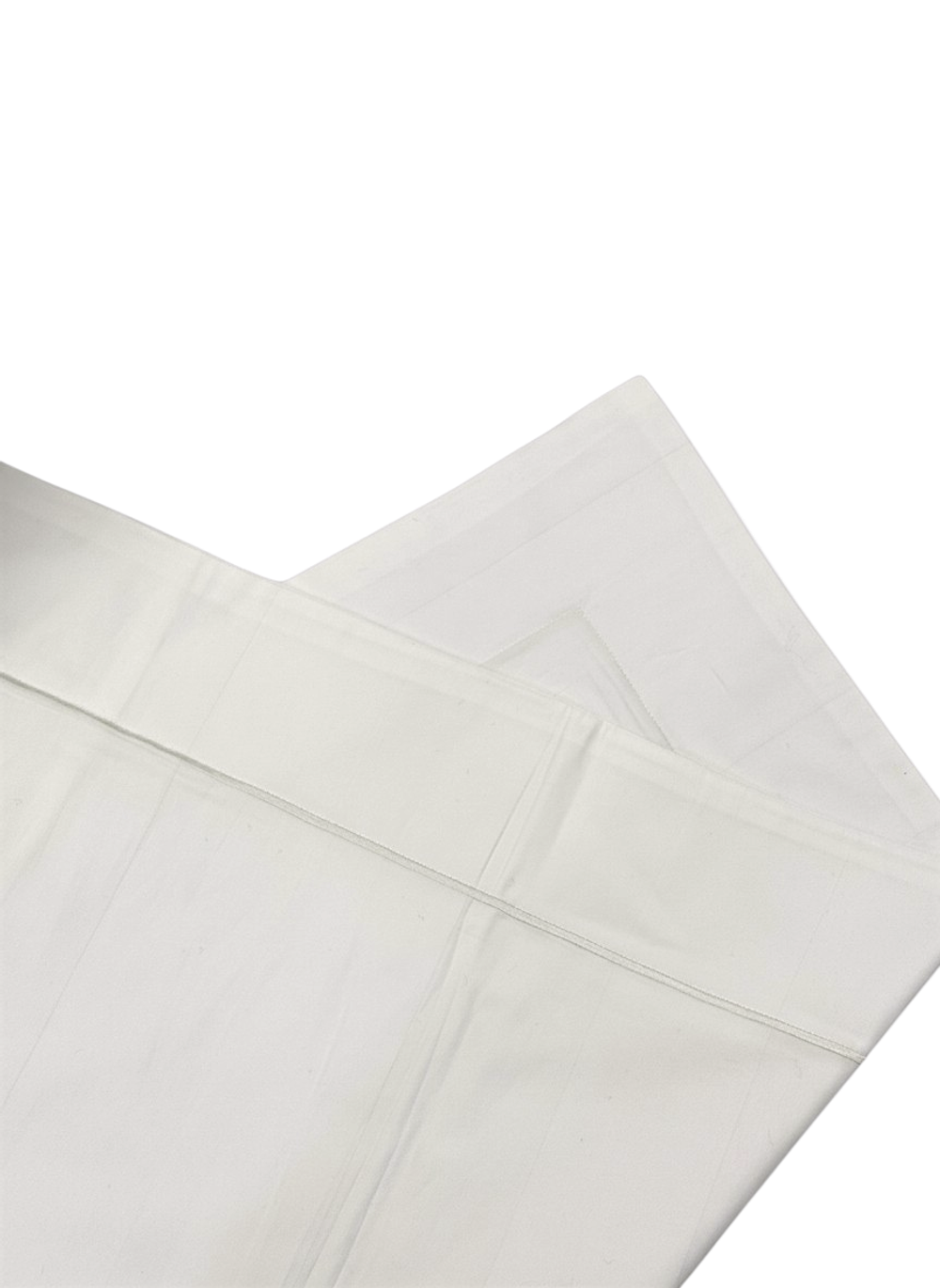 Постельное белье с одеялом из страйп-сатина Ritz | White
