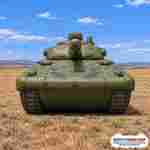 Надувная мишень-имитатор бронетехники «БМП-2 Полигон», 6,7×3,2×2,4 м