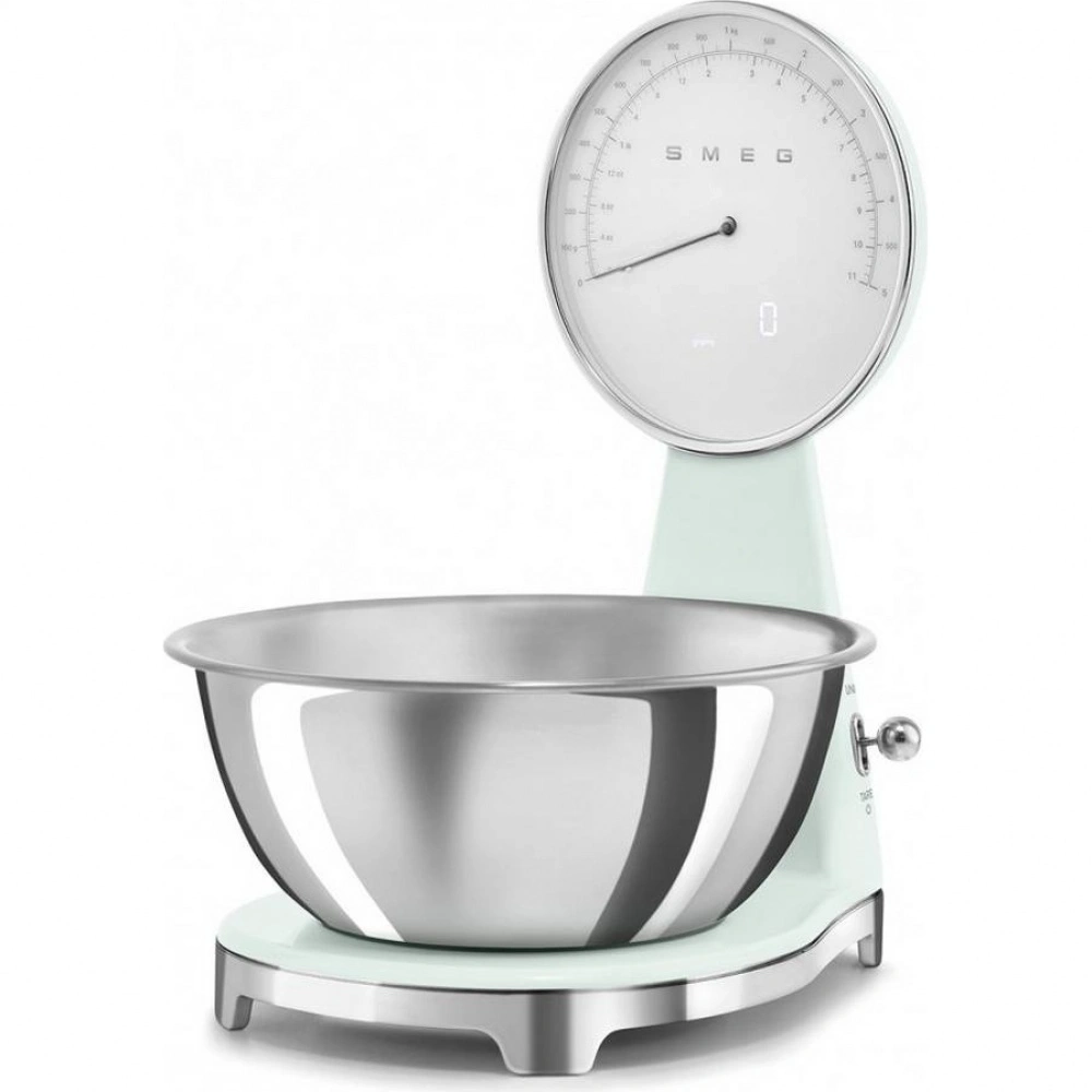 Весы кухонные Smeg KSF01PGWW пастельный зеленый