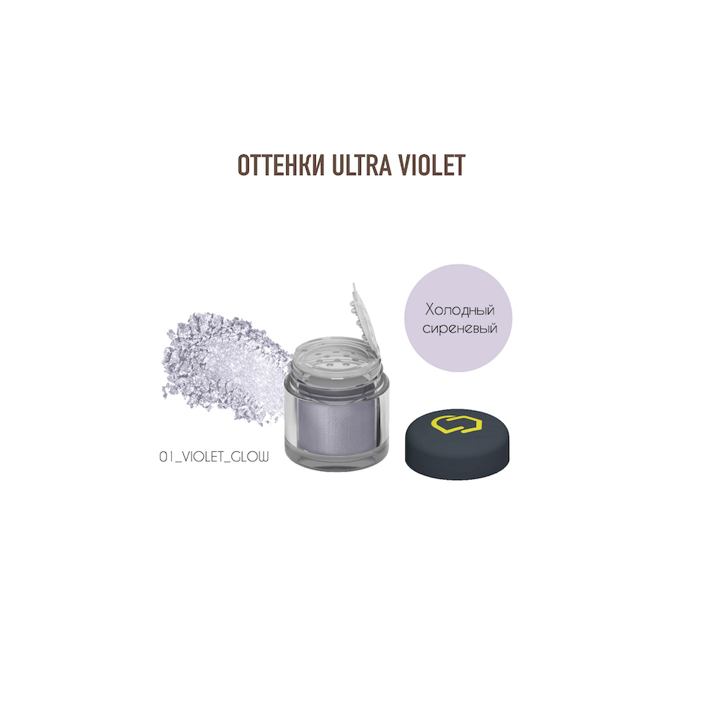 Оттенки Violet. Минеральные тени и пигменты