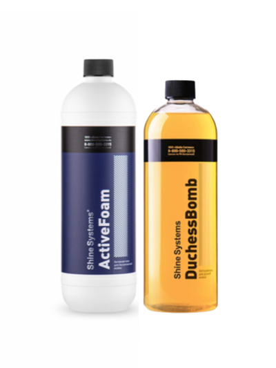 Shine Systems набор для двухфазной мойки DuchessBomb+ActiveFoam 900 мл