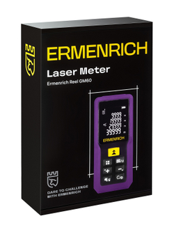 Лазерная рулетка Ermenrich Reel PRO GM60