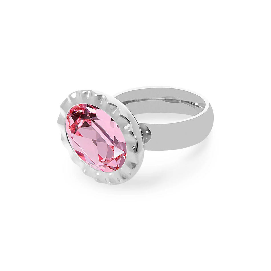 Кольцо Qudo TIVOLA UNICA big (S/P) Light rose 56 686639 размер 18